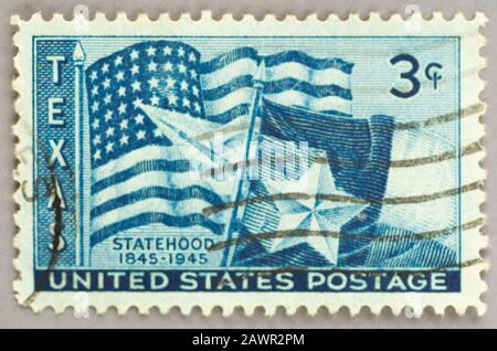 American estampilla postal, correo aéreo de los Estados Unidos