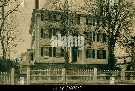 Una monografía arquitectónica sobre antiguas casas de Newburyport,  Massachusetts, . 12 LA SERIE DE MONOGRAFÍAS DE PINO BLANCO. LA CASA MOLTON,  NEWBURYPORT, MASSACHUSETTS. Área construida 1810 un ejemplo señorial de la  casa