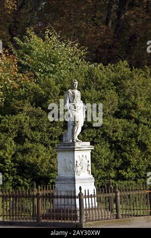 Monumento al Príncipe Wilhelm Malte Foto de stock