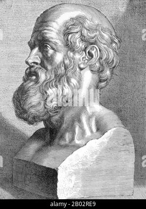 Hipócrates de Kos ( c. 460 – c. 370 AC), era un médico griego de la era de  Pericles (Grecia clásica), y es considerado una de las figuras más  destacadas en la