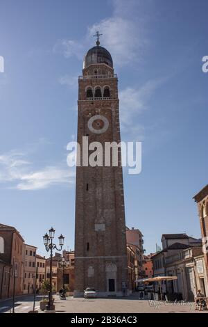 Detalle de la ciudad de Chioggia Foto de stock