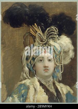 reina sultana Joseph-Marie Vien (1716-1809). 'reine de sultanaje'. Musée des Beaux-Arts de la Ville de París, Petit Palais.