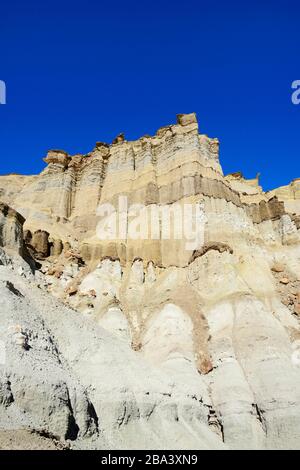 Formaciones rocosas de Bizarre en Cerro Alcazar, Calingasta, Provincia de San Juan, Argentina Foto de stock
