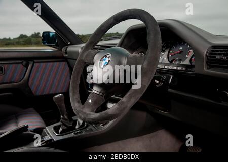 BMW E3 M3 clásico superberlina de los años Fotografía de stock anos 80 BMW E3 M3 clásico superberlina de los años Fotografía de stock