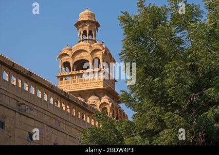 Tazia Torre Badal Vilas Mandir Palacio Jaisalmer Rajasthan India