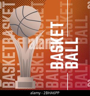 Póster de cartas de baloncesto Imagen Vector de stock - Alamy