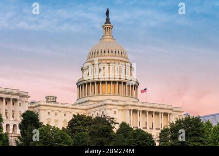 Capitolio DE EE.UU. En Washington DC Foto de stock