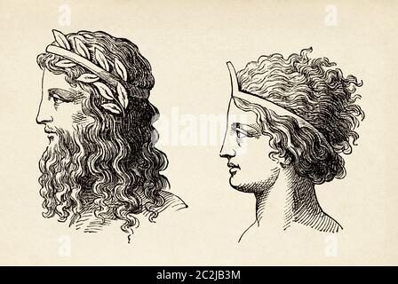 Peinado griego fotografías e imágenes de alta resolución - Alamy