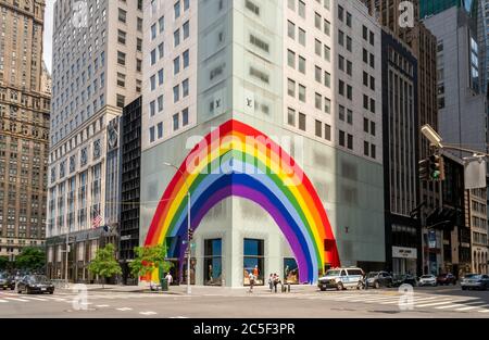 Tienda Louis Vuitton En La Quinta Avenida En Manhattan, Nueva York Foto de  archivo editorial - Imagen de famoso, avenida: 173491223