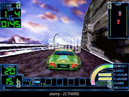 sega saturn impact racing