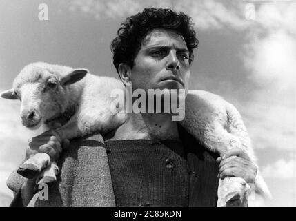 Non c'è Pace tra gli ulivi año: 1950 - Italia Director: Giuseppe de Santis Raf Vallone Foto de stock