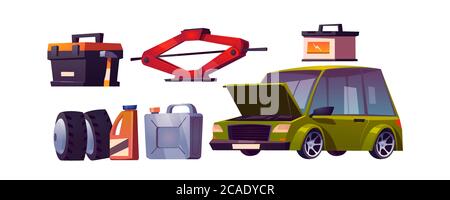 icono de gato de rueda de coche, estilo de dibujos animados 14222354 Vector  en Vecteezy