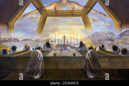 "El sacramento de la Última Cena" de Salvador Dalí , 1955 Fotografía de