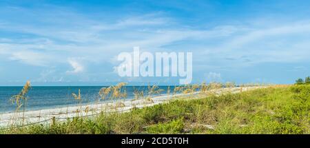 Lighthouse Beach Park, Sanibel Island, Florida, Estados Unidos Foto de stock