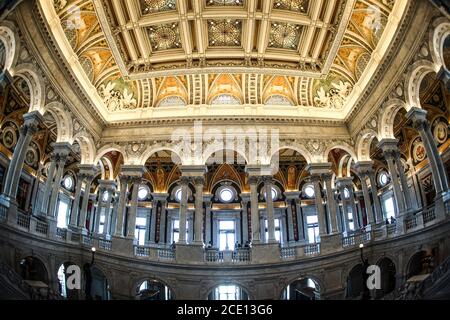 Pintura del techo del Capitolio de los Estados Unidos (Capitolio de los Estados Unidos)