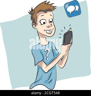 Jóvenes rodeados de sus artilugios. El hombre usando muchos gadgets  electrónicos. Los jóvenes usan gadgets tableta de teléfono corresponden o  se comunican Imagen Vector de stock - Alamy