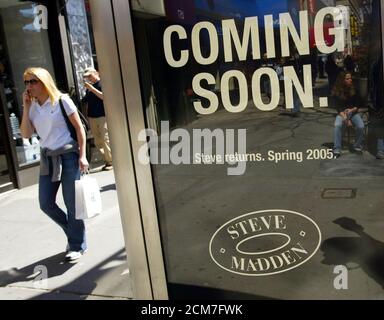 Steve Madden returning in Spring 2005 