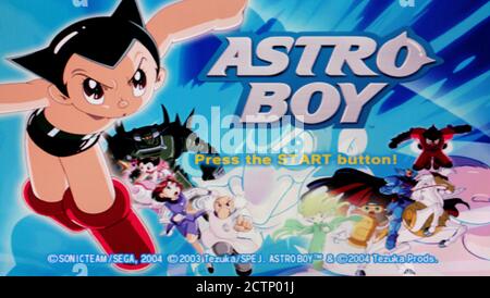 Astro Boy - Sony PlayStation 2 PS2 - uso editorial solo Foto de stock