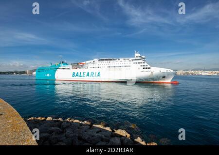 Ferry de Balearia, Mallorca, Islas baleares, España