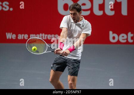 Mischa ZVEREV (GER), acción, tenis, bett1HULKS Indoors 2020, Champions Trophy, torneo ATP 250 el 13 de octubre de 2020 en Koeln/Alemania. Uso en todo el mundo Foto de stock