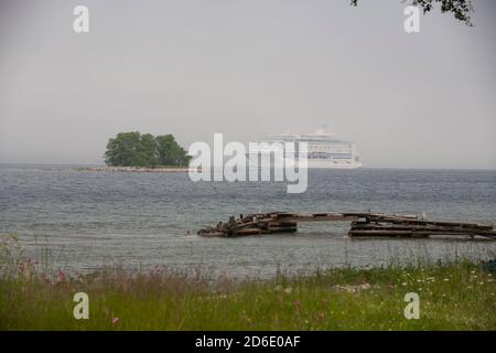 BIRKA PARADISE Crousing ferry en el mar Báltico Foto de stock