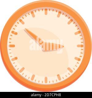 Mesita de noche con un reloj icono dibujos animados Imagen Vector de stock  - Alamy