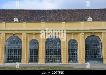 El invernadero en el Palacio de Schönbrunn, Hietzing