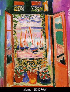 La ventana abierta, Collioure - por Henri Matisse, 1905 Fotografía de ...