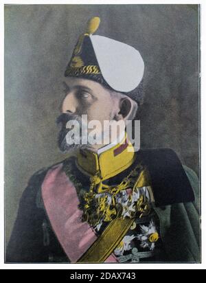 Ferdinand (1861 – 1948), nacido Fernando Maximiliano Karl Leopold Maria de Saxe-Coburg y Gotha, fue el segundo monarca del tercer estado búlgaro, f Foto de stock
