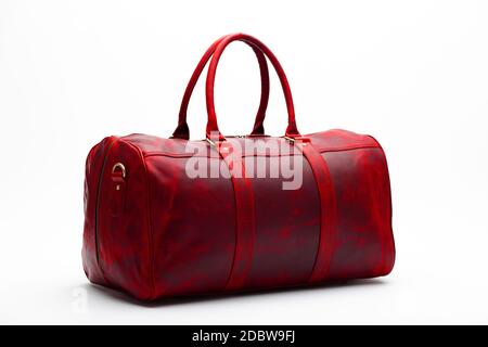 bolsa de deporte bolsa de viaje bolsa de cuero bolsa deporte moda moderna de transporte mango de stock - Alamy