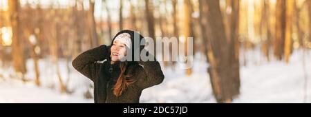 Protección para el invierno frío mujer asiática que protege la piel que  cubre la nariz y boca con bufanda caliente - ropa para clima frío  accesorios al aire libre estilo de vida