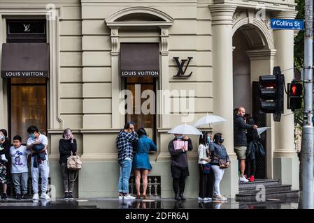 A huge Louis Vuitton bag is seen outside of Regent Hotel, Saturday, April  15, 2006, in Taipei, Taiwan. Taiwan is the fourth city setting huge LV bag  promote the new Maison class