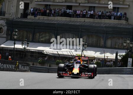 Max Verstappen conduciendo el Red Bull durante la sesión de clasificación del Gran Premio de Fórmula uno de Mónaco en el circuito de Mónaco el 28 de mayo de 2016 en Monte-Carlo, Mónaco. Foto de Pascal Rondeau/ABACAPRESS.COM