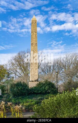 Cleopatra's Needle, Central Park, Nueva York, Nueva York, Estados Unidos Foto de stock