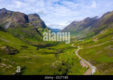 Glencoe, Highlands, Scotland, Reino Unido Foto de stock