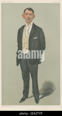 Leslie Matthew 'Spy' Ward, 1851-1922, británico, políticos - Vanity Fair - 'York City'. Sr. John George Butcher. 7 de noviembre de 1901, 1901. Cromolitografía. Foto de stock