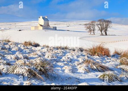 Corgarff Castillo, Corgarff, Cairngorms NP, Escocia, Reino Unido Foto de stock