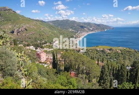 Taormina - La costa este de Sicilia.