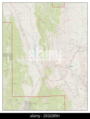 Benton Hot Springs, California, MAP 1994, 1:24000, Estados Unidos de América por Timeless Maps, data U.S. Geological Survey Foto de stock