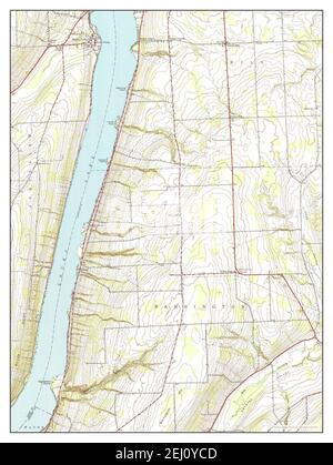 Keuka Park, Nueva York, MAP 1942, 1:24000, Estados Unidos de América por Timeless Maps, data U.S. Geological Survey