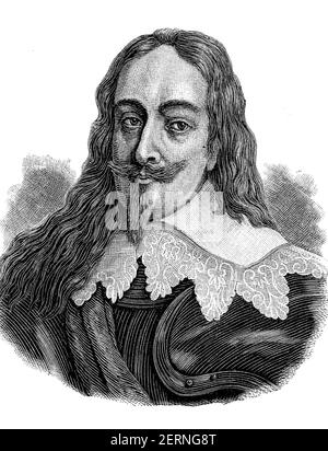 "Carlos I, Carlos I (n. 19 de noviembre de 1600; † 30 de enero de 1649) de la Casa de Stuart fue rey de Inglaterra, Escocia, e Irlanda de 1625 a 1649