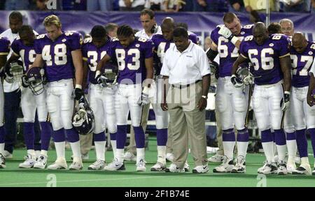 Undated: Korey Stringer of the Minnesota Vikings. (Photo by John  Cordes/Icon Sportswire) (Icon Sportswire via AP Images Stock Photo - Alamy