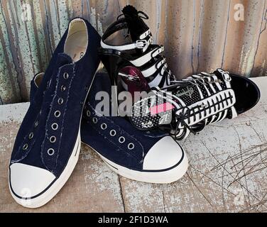 Converse sin store cordones piel