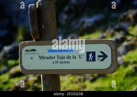 Tajo de la U, paso Zaffaraya, Andalucía, España, Europa Tajo de la U, paso Zaffaraya, Andalucía, España, Europa