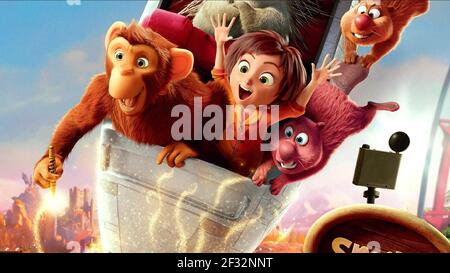 MANÍ,JUNE,GUS,COOPER, WONDER PARK, 2019, ©PARAMOUNT ANIMATION