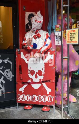 Letreros de la tienda punk e imágenes de alta - Alamy