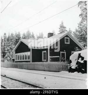 Bankeeper en Harsjön que fue utilizado como una granja recreativa de la empresa de tráfico Grängesberg - Oxelösund ferrocarriles, TGOJ.