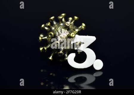 Tercera onda de Coronavirus, imagen simbólica