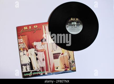 Desayuno en América - Supertramp - vinilo Vintage portada del álbum  Fotografía de stock - Alamy
