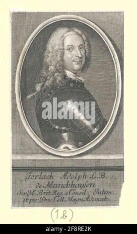 Münchhausen, Gerlach Adolf Freiherr von Stecher: Bernigeroth, Johann Martin